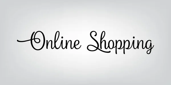 Compras online — Vetor de Stock