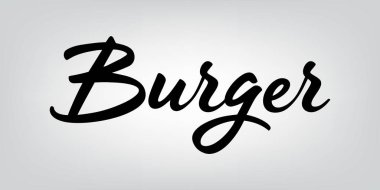 Burger tipografisi