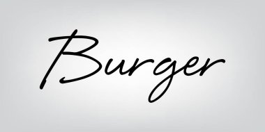 Burger tipografisi