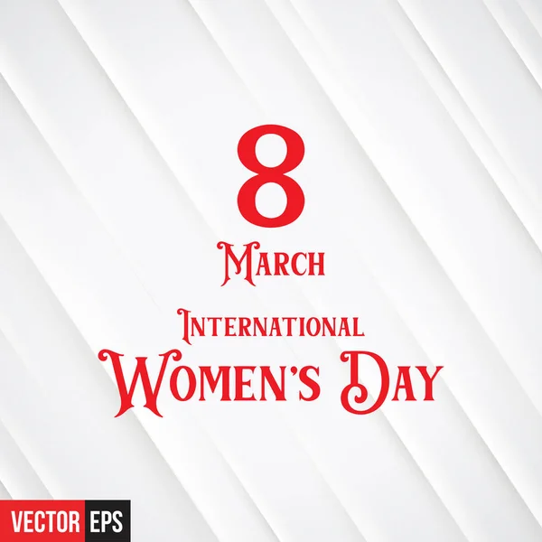 International womens day — Stock Vector