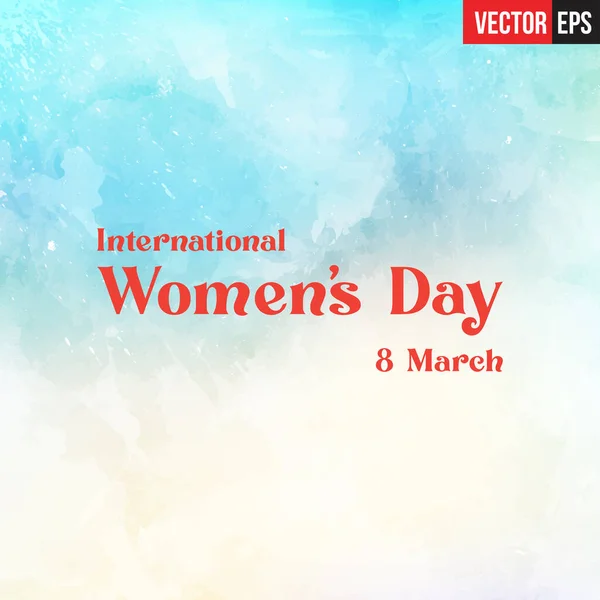 International womens day — Stock Vector