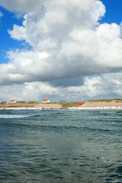 大海和天空在丹麦奥胡斯 — 图库照片