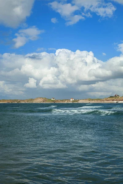 Mar y cielo en Aarhus, Dinamarca — Foto de Stock