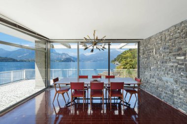 Eski yemek odası bir apartman