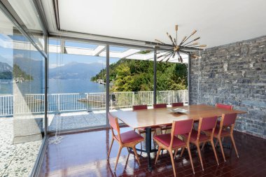 Eski yemek odası bir apartman