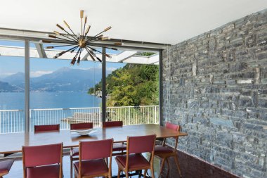 Eski yemek odası bir apartman