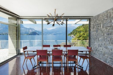 Eski yemek odası bir apartman