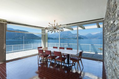 Eski yemek odası bir apartman