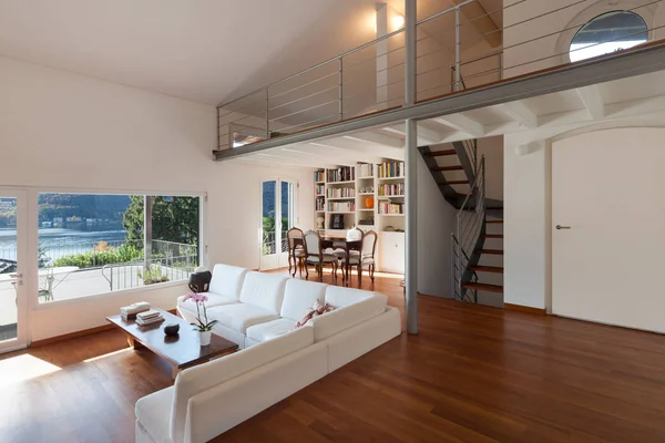 Living room of a loft — Stock Photo, Image