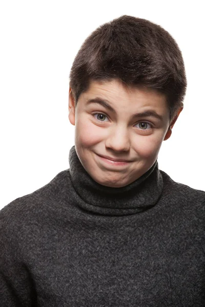 Portret van een tiener jongen — Stockfoto