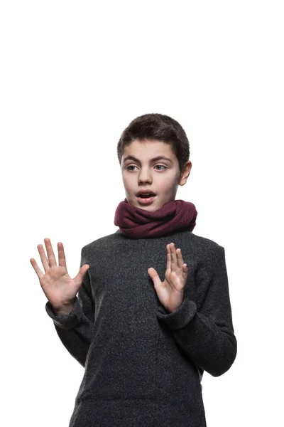 Portrait of a teen boy — Stock Photo, Image