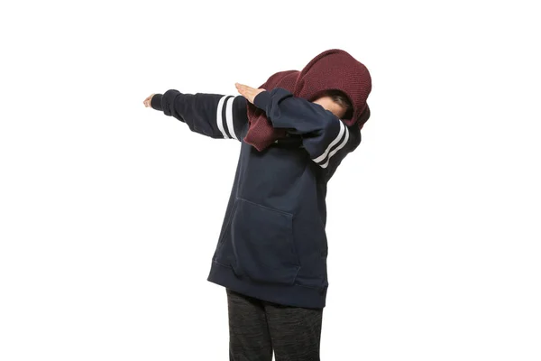 Girl making Dab — Stock Photo, Image