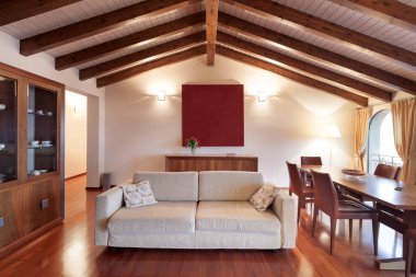 Konforlu, loft, Oturma Odasi