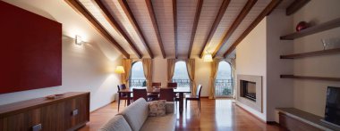 Konforlu, loft, Oturma Odasi