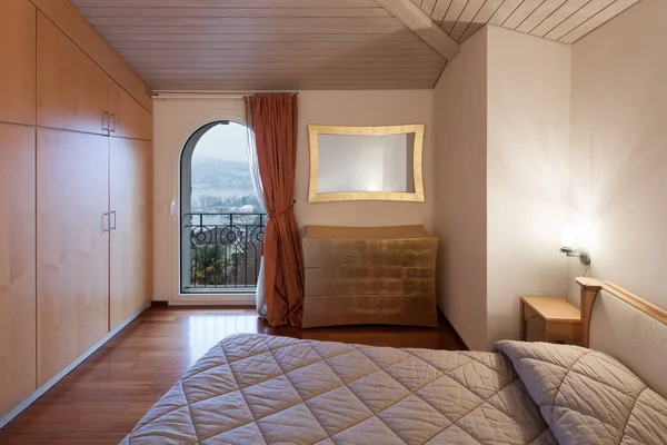 Kamar tidur yang nyaman, interior — Stok Foto