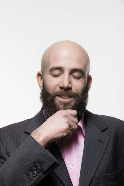 Man with a beard, portrait — Stock Photo, Image