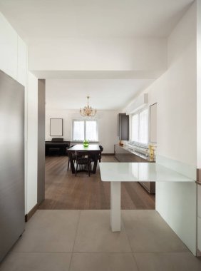 Mutfak yemek masası görünümü