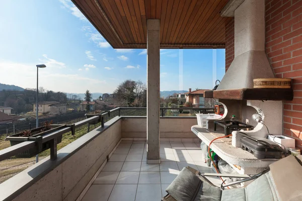 Balcony of an apartment — Stock Photo, Image