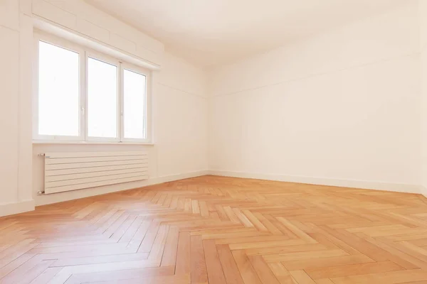 Empty room, just a angle and part of window — Stock Photo, Image