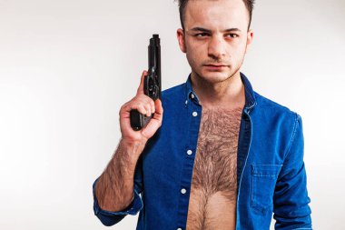 Silah ile Suriye çocuk