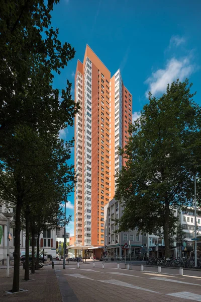Palacio naranja en Rotterdam — Foto de Stock