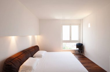 Lüks yatak odası ve güzel görünümü