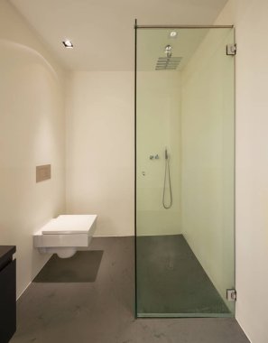 modern beyaz banyo