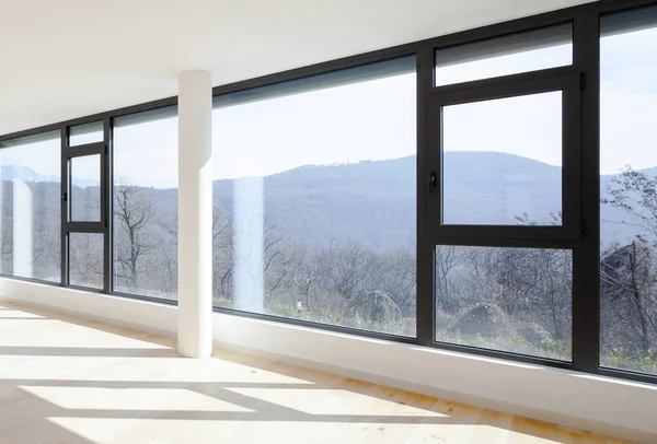 Interior of a modern house, just a room empty — Stock Photo, Image