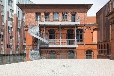 Kırmızı tuğla builging Hamburg