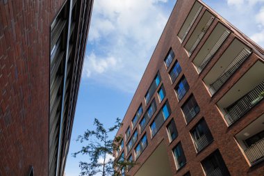 Kırmızı tuğla builging Hamburg