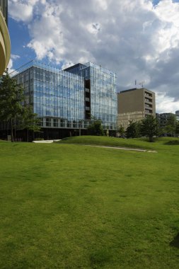 Hamburg park ve bina