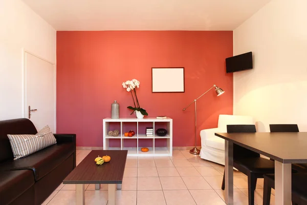 Interieur van het appartement, woonkamer — Stockfoto