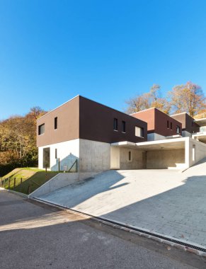 Modern villa, dış görünümünü