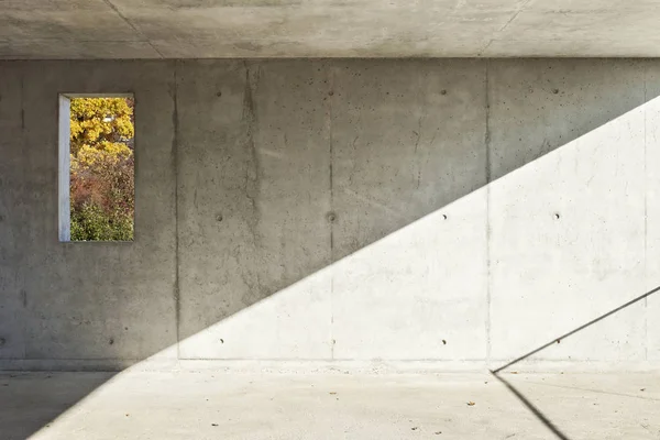 Moderne huis, betonnen wand — Stockfoto