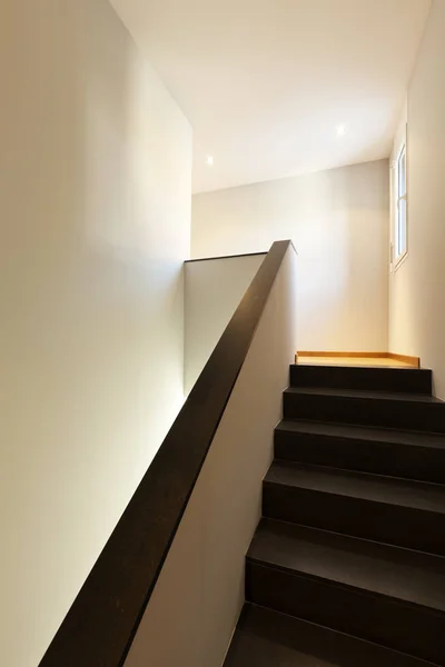 Modern house, staircase — Stock Photo, Image