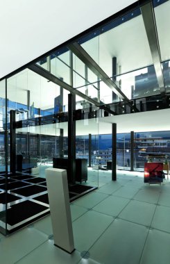 iç, modern loft gece