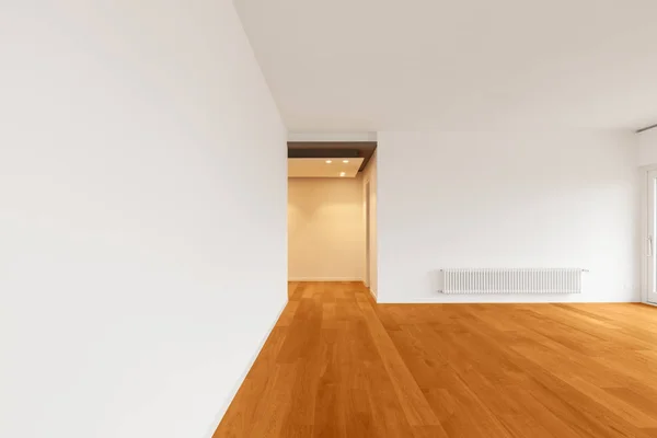 Interno di appartamento moderno, camera vuota — Foto Stock