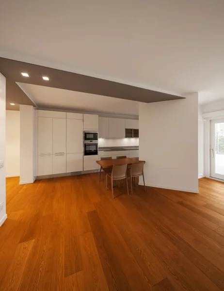 Intérieur de l'appartement moderne, cuisine — Photo