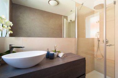 banyo lavabo yakın çekim