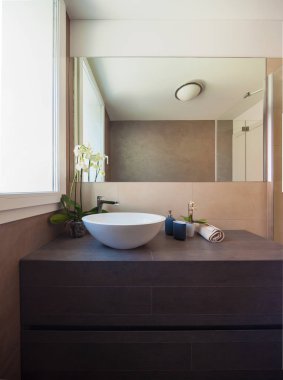 banyo lavabo yakın çekim