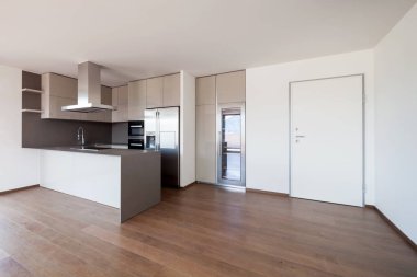 Geniş modern mutfak 