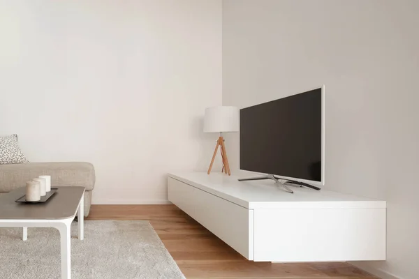 Lateral view of a minimal living — Stock Photo, Image