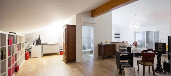 Interiores de apartamento moderno, sala de estar —  Fotos de Stock