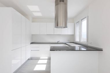 Boş daire, boş alanlarda ve beyaz duvarlar