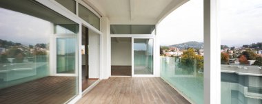 lüks daire balkon, tavan