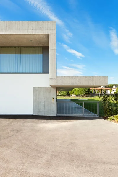 Neue Architektur Öffentliche Schule Blick Von Außen — Stockfoto