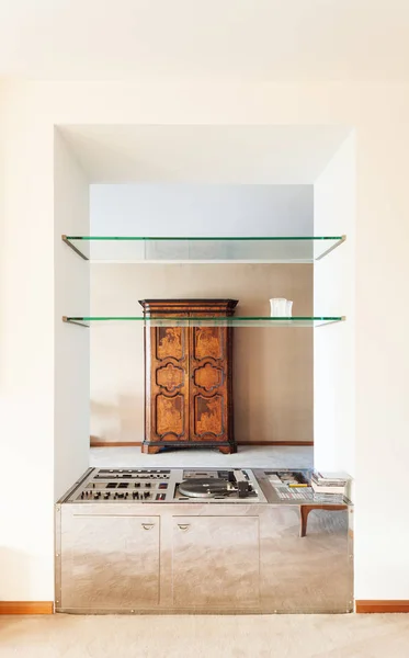 Interieur Appartement Detail Woonkamer — Stockfoto