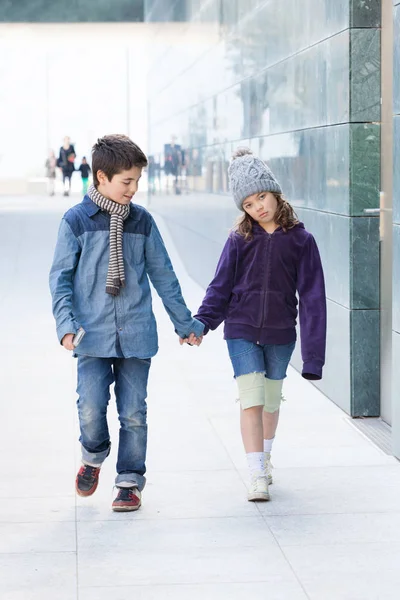 Portrait of two children — Stock Photo, Image