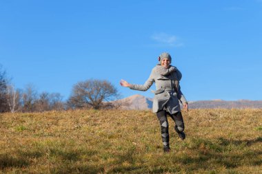 açık bir kız portresi