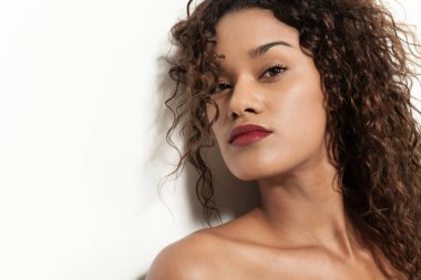 portre Studio güzel bir kız